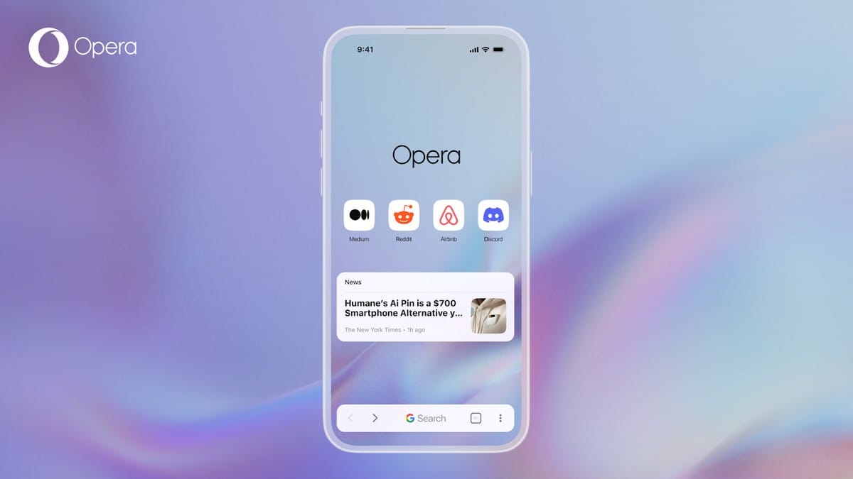 Браузер Opera набирает популярность среди пользователей iPhone в США и Великобритании