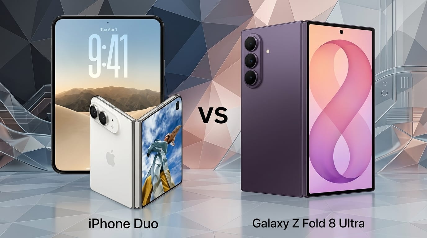 Семь преимуществ Galaxy Z Fold8 перед iPhone Duo