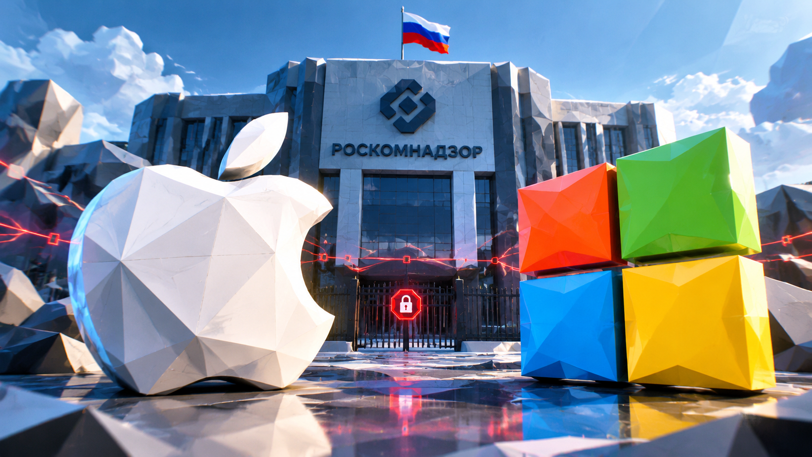 РКН внёс Apple и Microsoft в реестр ОРИ
