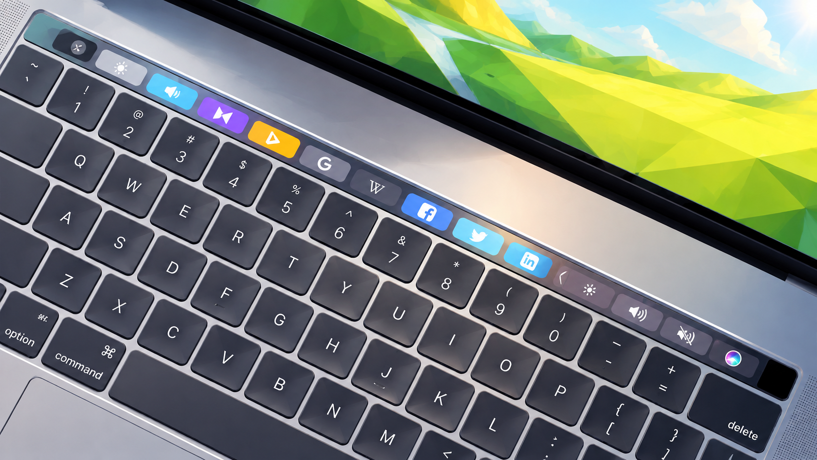Touch Bar исполнилось десять лет