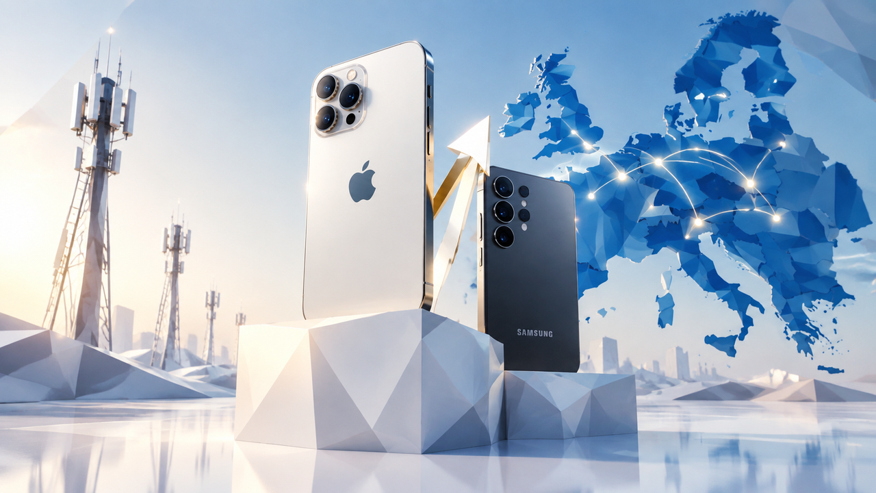 Apple обошла Samsung у европейских операторов