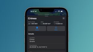 Карты Apple стали отображать Крым как часть Украины