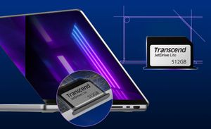 Transcend представила карты расширения JetDrive Lite 330 ёмкостью до 512 ГБ для 14- и 16-дюймовых MacBook Pro