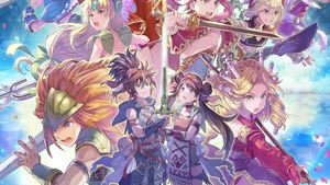 Сражение с гигантским крабом в анимационном трейлере мобильной Echoes of Mana