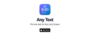 AnyText позволит добавить любые тексты в качестве виджета на экране блокировки iPhone