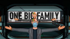 Разработчики The Last Worker выпустили ролик с новогодним поздравлением местного Стива Джобса