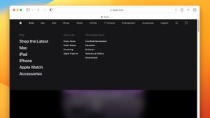 Apple частично обновила дизайн своего сайта