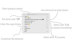 Крохотное приложение Maccy поможет запомнить содержимое буфера обмена в macOS