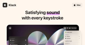 Klack для Mac создаст механический стук клавиш при печати на компьютере