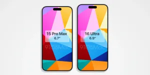 В сети появились первые рендеры iPhone 16 Pro Max с увеличенным экраном
