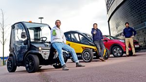 Британский сервис аренды автомобилей доставляет машину с помощью дистанционного управления