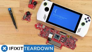 Видео: специалисты iFixit разобрали ASUS ROG Ally