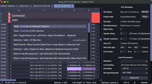 Modern CSV 2 – нативное приложение для Mac, предназначенное исключительно для работы с CSV-файлами