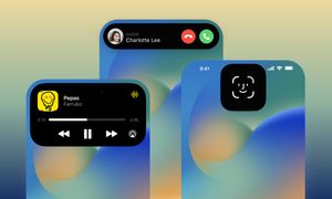 В бета-версии iOS 17.1 у iPhone с «Динамическим островом» у функции «Удобный доступ» появился чёрный фон вместо обоев
