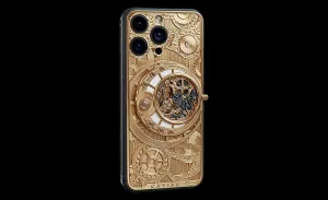 Caviar анонсировала iPhone 15 Pro с клыком тираннозавра древним метеоритом