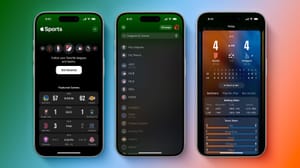 Apple представила новое приложение Apple Sports с персонализированными спортивными таблицами и другими функциями