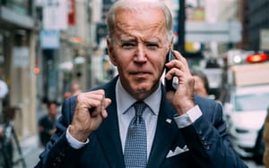 Фейковый Джо Байден уговаривал демократов в США не ходить на голосование