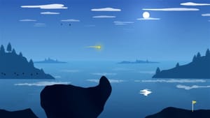 Golf Journey – минималистичная, но визуально потрясающая игра в гольф, стала доступна на iOS