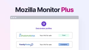 Mozilla запустила новый сервис Monitor Plus, позволяющий удалить ваши личные данные