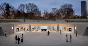 Apple показала как будет выглядеть новый магазин в Шанхае