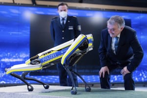 В США при перестрелке с полицией была ранена робособака