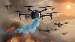 Пожарные дроны: насколько они эффективны в современных условиях?
