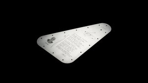 В NASA представили табличку с посланием к инопланетянам. Её отправят к Юпитеру