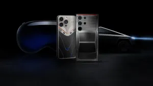 Caviar представила смартфоны iPhone 15 Pro и Galaxy S24 Ultra в стиле Apple Vision Pro и Tesla Cybertruck