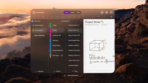Microsoft выпустила нативное приложение OneNote для Apple Vision Pro
