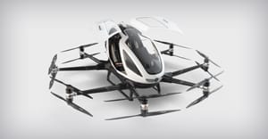 Китайская компания EHang получила разрешение от властей на использование автономных летающих такси