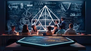 Обычный урок геометрии в китайской школе поразил пользователей интернета