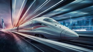 Китайский суперпоезд на магнитной подушке успешно прошёл испытания в вакуумной трубе