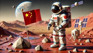 Космическая гонка: Китай собирается на Марс и бросит вызов США в 2033 году