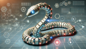 В Швейцарии создали спасательного стометрового робота-змею для работы в экстремальных условиях