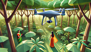 Камеры и дроны для отслеживания животных в лесу представляют опасность для людей