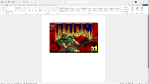 В Doom теперь можно поиграть и в Microsoft Word