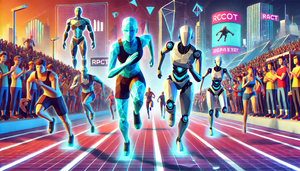 В Китае на марафонской дистанции схлестнутся люди и роботы