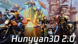 Tencent представила Hunyuan3D – новую ИИ-платформу для генерации трёхмерных моделей и текстурирования
