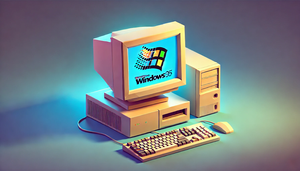Почему установщик Windows 95 был текстовым