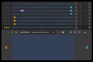 Программист перенёс классическую игру Pong в 240 вкладок браузера