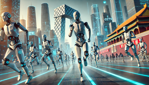 Китайские андроиды готовятся впечатлить людей на первом в мире роботизированном полумарафоне в Пекине