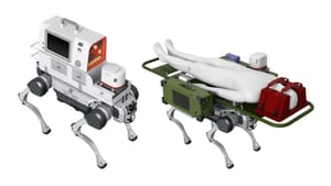 Робот-спасатель из Китая для медицинской помощи без участия человека