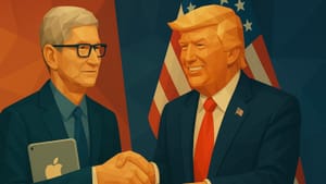 Как Тим Кук помог Apple избежать пошлин в эпоху Трампа