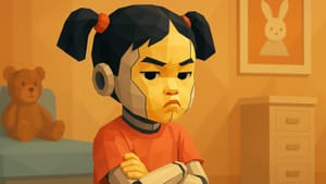 Китайские разработчики научили  рободевочку капризничать и требовать награды