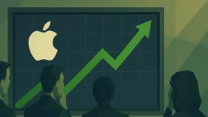 Apple начала неделю с рекордного роста после смягчения тарифных угроз