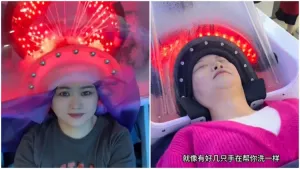 Салоны красоты в Китае внедряют машины для мытья головы с искусственным интеллектом