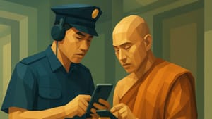 В Тибете человек может оказаться в тюрьме только за то, что воспользовался телефоном