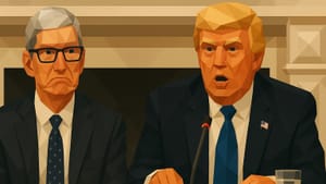 NYT: Трамп отомстил главе Apple за отказ поехать на Ближний Восток