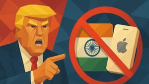 Трамп требует от Apple прекратить производство iPhone в Индии