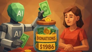 Искусственный интеллект собрал почти $2000 на благотворительность